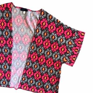 💙💙Francesca’s Colorful Oversized Cardigan